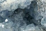 Sparkling Celestine (Celestite) Geode - Madagascar #344757-1